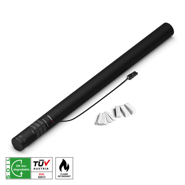 ELECTRIC CONFETTI SHOT 80 CM - White