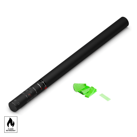 HANDHELD CONFETTI SHOT 80 CM - FLUO Green