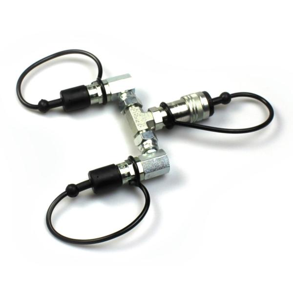 CO2 COMBINER (2 BOTTLES - 1 CO2 JET)